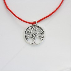 Красная нить с подвеской Дерево Жизни - защита и развитие